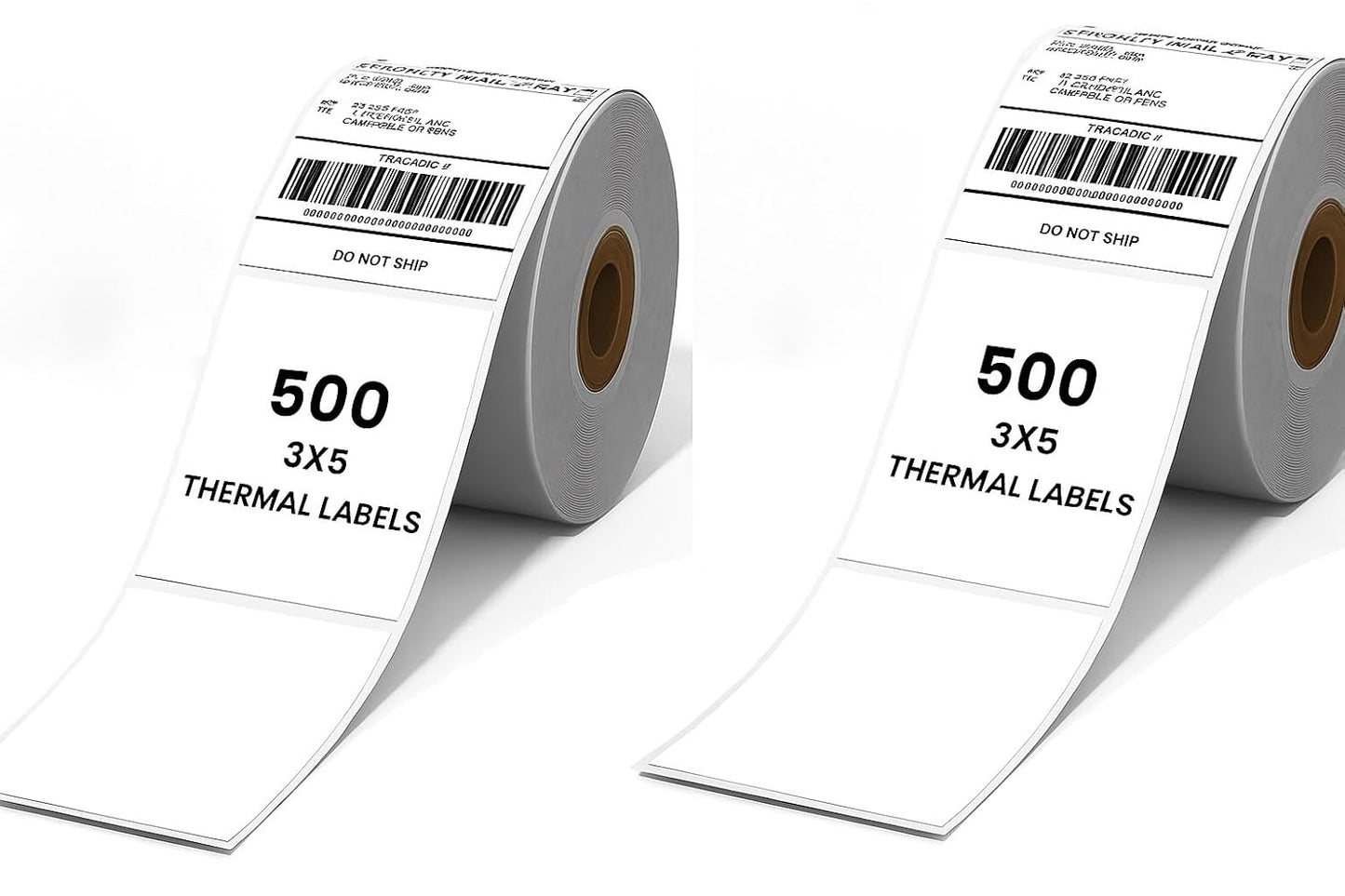 1 Roll of 500 Label 3"x5" (75 x 125 mm) Direct Thermal Label Stack Address, Shipping, Ecommerce, Labels