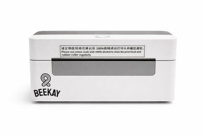 BEEKAY® USB Thermal Label Printer using COMPUTER can print 4×6,3x5,2x1,4x4 Adjustable Size 203 DPI, Compatible windows and mac for Shipping Barcode Label Ecommerce 1 Yr Warranty