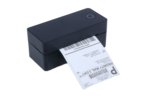 BEEKAY® Bluetooth only Thermal Label Printer using laptop only and Mobile only with application which can print 4×6,3x5,2x1,4x4 Adjustable Size 203 DPI,Compatible windows and mac for Shipping Barcode Label Ecommerce 1 Yr Warranty